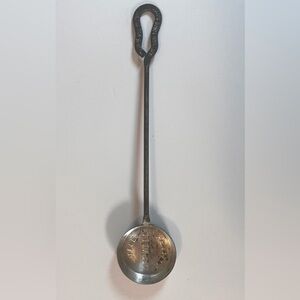 VTG Caswell Coffee Measure 9" Scoop National Crest Coffee Advertising Above All